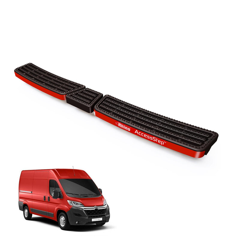 Citroen Relay (2006-) Black Triple AccessStep - No Reverse Sensors