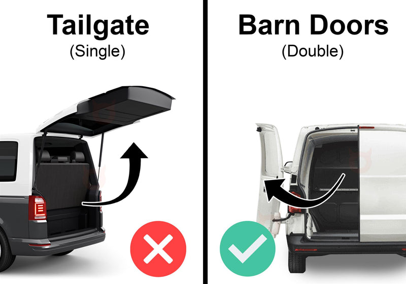 Citroen Berlingo Roof Rack Fits 2008-2018 L2 With Barn Doors 3x Bars Rhino Fleet