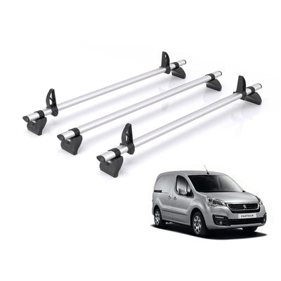Peugeot Partner (2008-2018) - Rhino Kammbar Pro Roof Bars