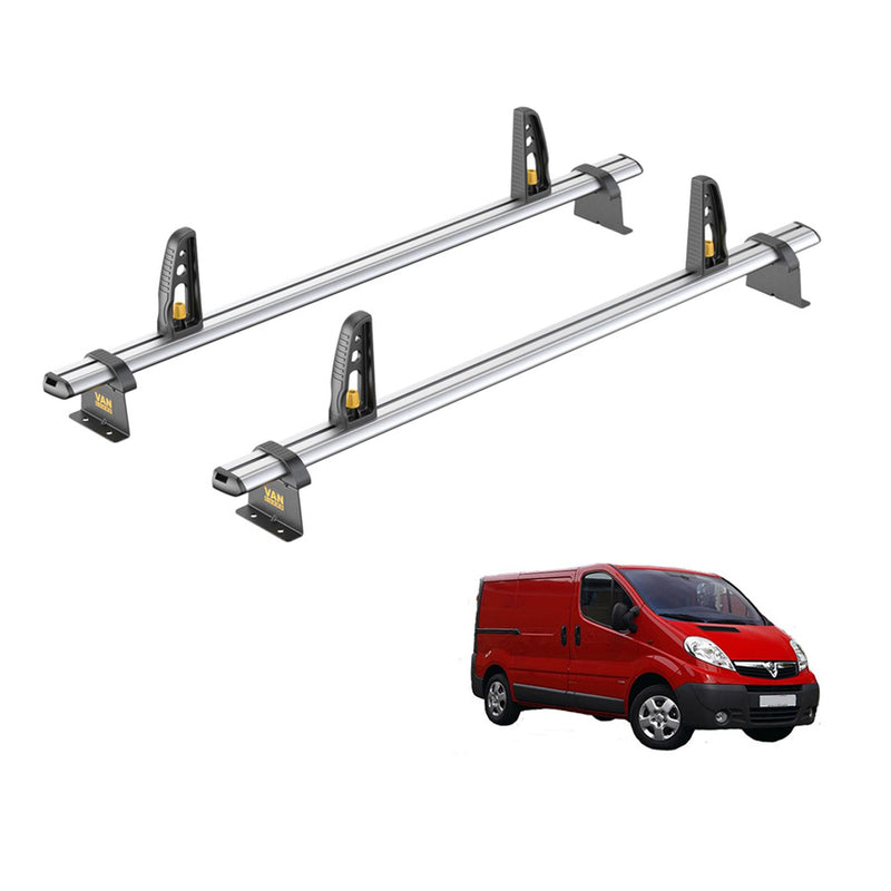 Vauxhall Vivaro (2001-2014) - 2 Van Guard Ultibar Plus Roof Bars