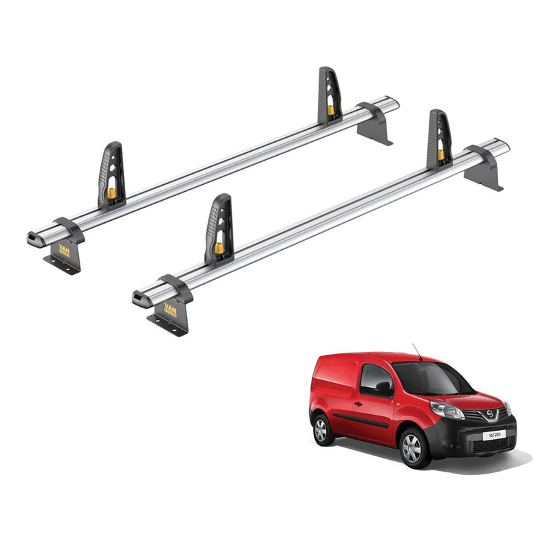Van Guard Ulti Bar+ 2 Bars Roof Rack For The Nissan Nv250 2019-2021