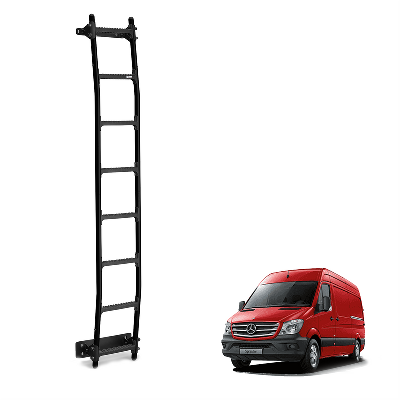 Mercedes Sprinter Rear Door Ladder for 2006-2018 (High Roof) Models - (BL8-LK29)