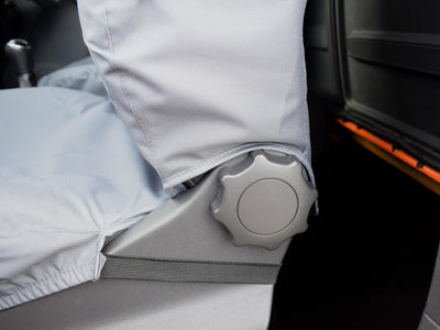 VW Caddy (2015-2020) - Tailored Front Row Seat Covers in Grey (1+1)