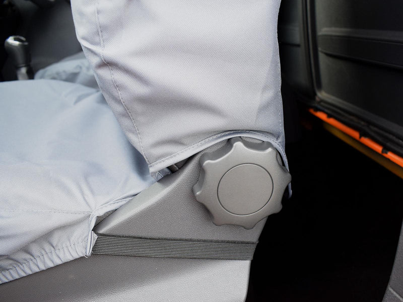 VW Caddy (2015-2020) - Tailored Front Row Seat Covers in Grey (1+1)