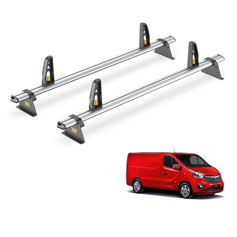 Vauxhall Vivaro (2014-2019) - 2 Van Guard Ultibar Plus Roof Bars