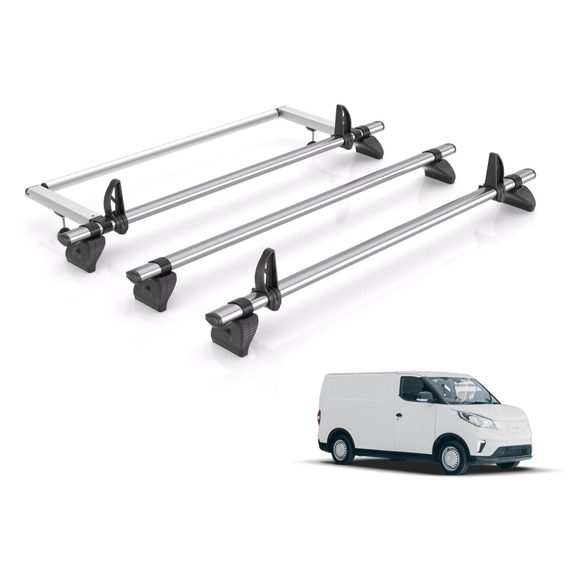 Maxus e-Deliver 3 (2021 onwards) - Rhino Kammbar Fleet Roof Bars