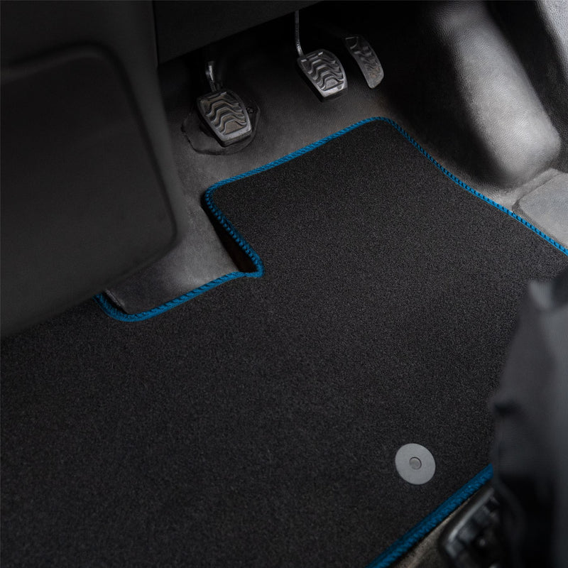 Citroen Berlingo Multispace (1996-2008) Carpet Floor Mat Blue Trim