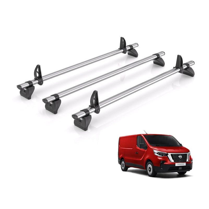 Nissan Primastar (2021 onwards) - Rhino Kammbar Fleet Roof Bars