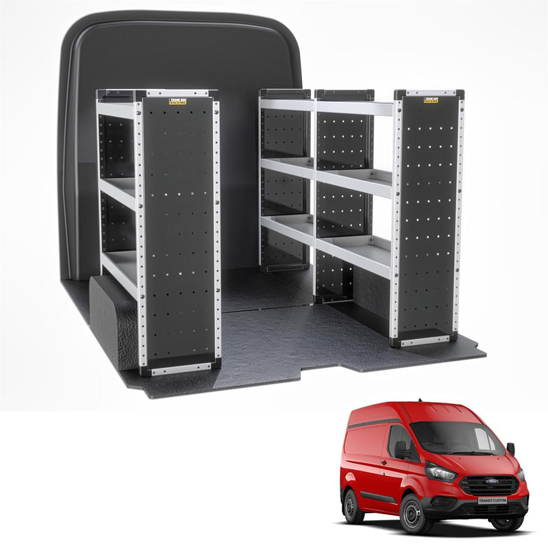 Ford Transit Custom Van Guard Racking - Driver + Passenger Side [Bronze Pack]