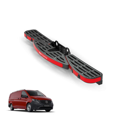 Mercedes Vito (2014-) Black TowStep - With Reverse Sensors