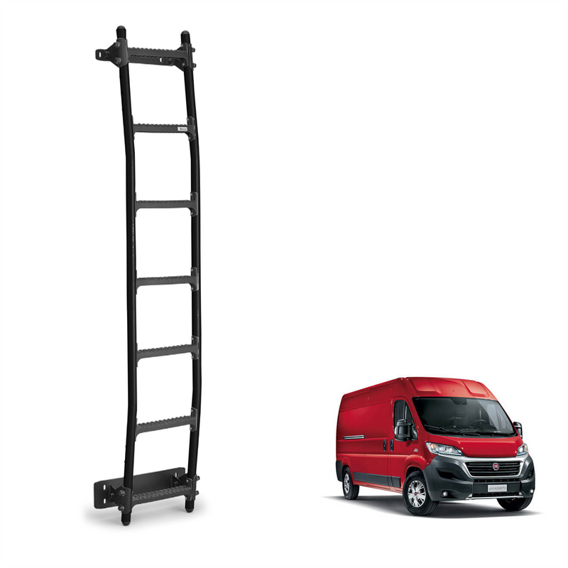 Fiat Ducato Rear Door Ladder for 2006+ (H2 Roof) Models - (BL7-LK36)