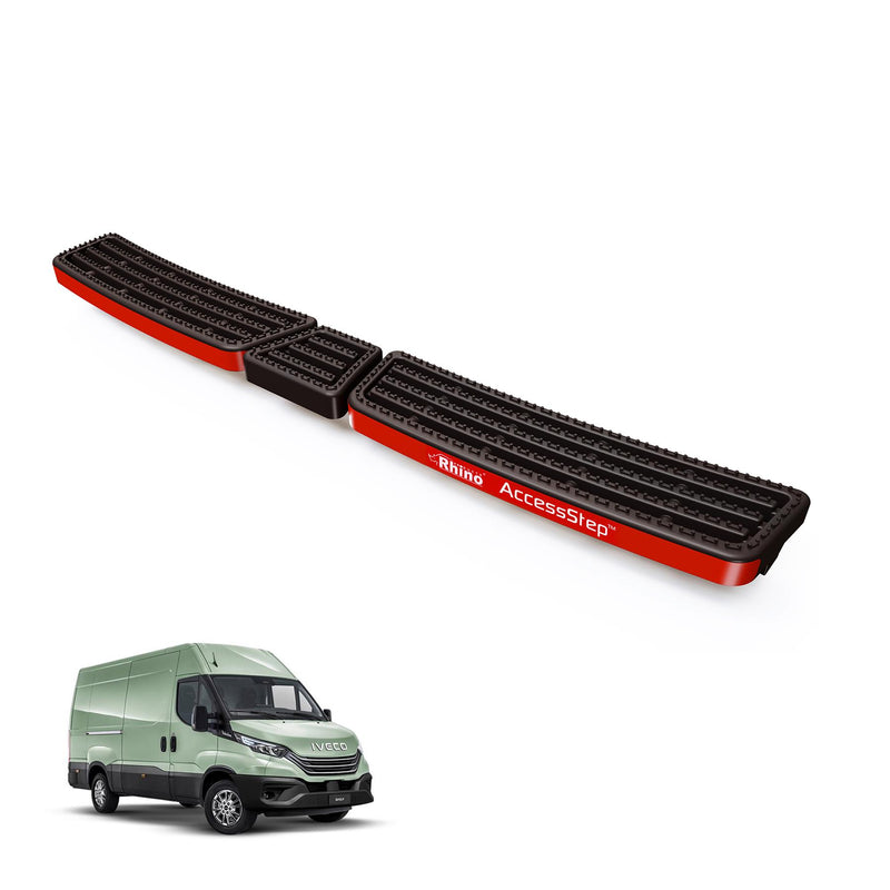 Iveco Daily (2014-) Black Triple AccessStep - No Reverse Sensors