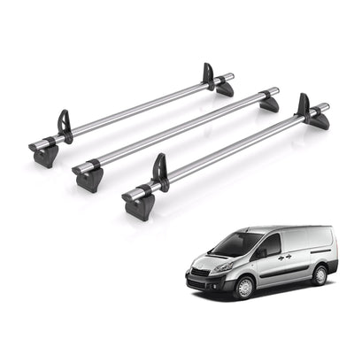Peugeot Expert (2007-2016) - Rhino Kammbar Fleet Roof Bars