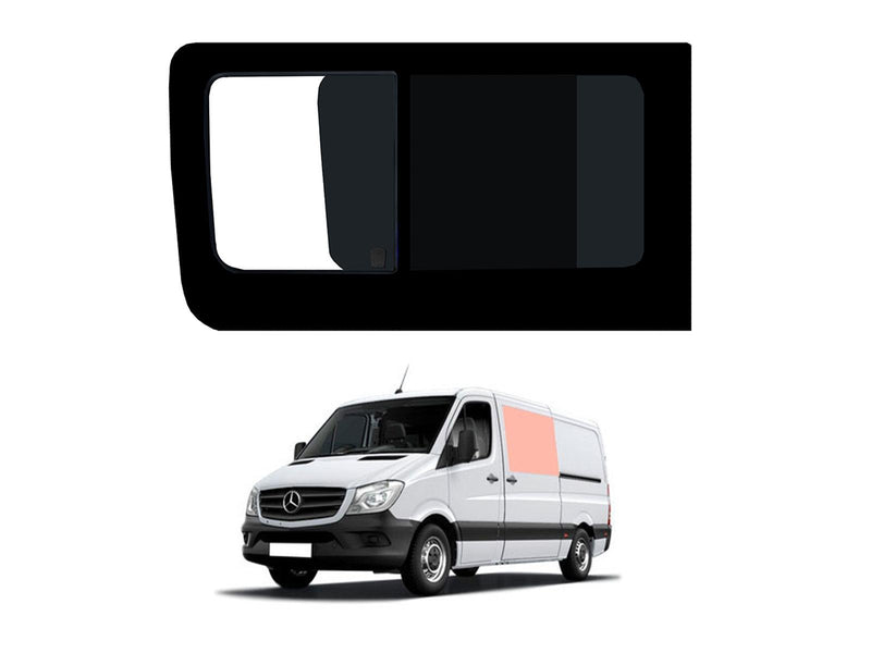 VD Glass - Mercedes Sprinter 2006- Lh Side Open Tint