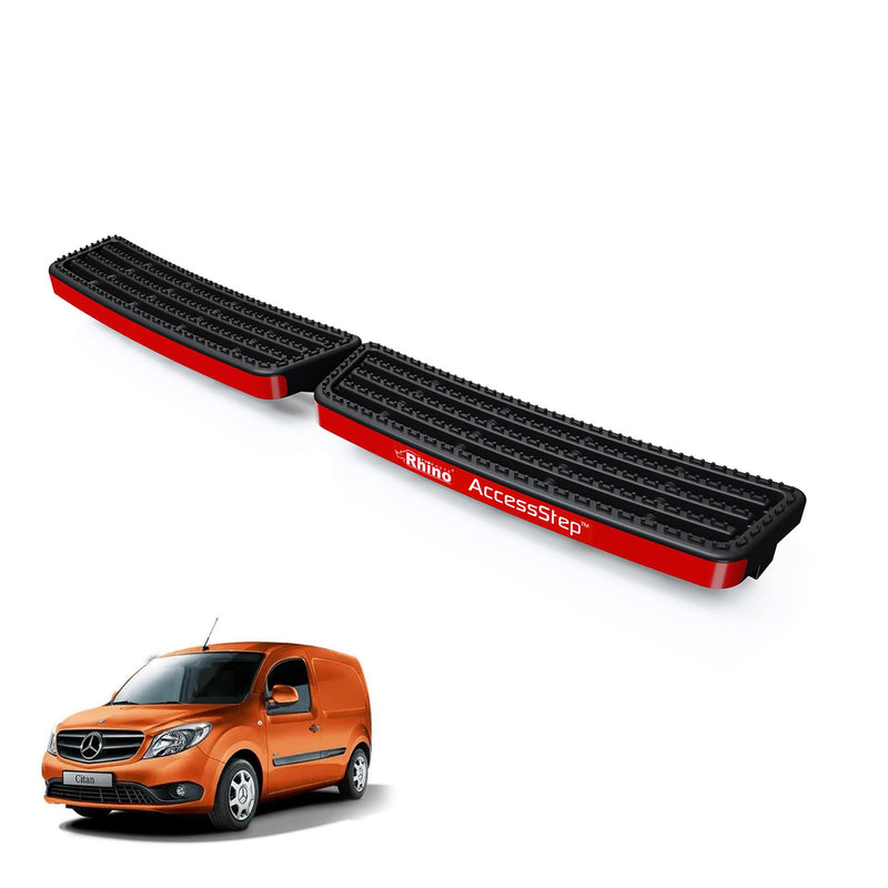 Mercedes Citan (2013-2021) Black Twin AccessStep - No Reverse Sensors