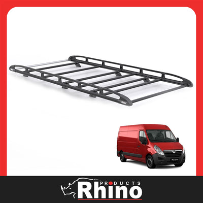 Vauxhall Movano (2010-2021) - Rhino KammRack Black Roof Rack