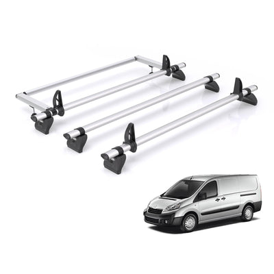 Peugeot Expert (2007-2016) - Rhino Kammbar Pro Roof Bars