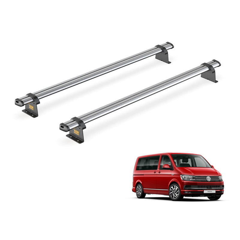 VW Transporter (2003-2015) - 2 Van Guard Ultibar Trade Roof Bars