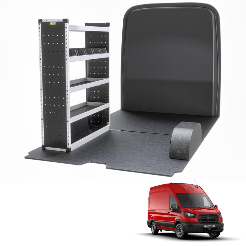 Ford Transit Van Guard Racking - Passenger Side [Silver Pack]