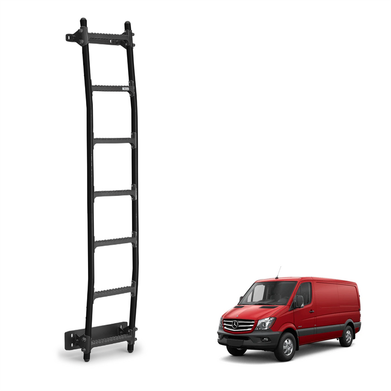 Mercedes Sprinter Rear Door Ladder for 2006-2018 (Standard Roof) Models