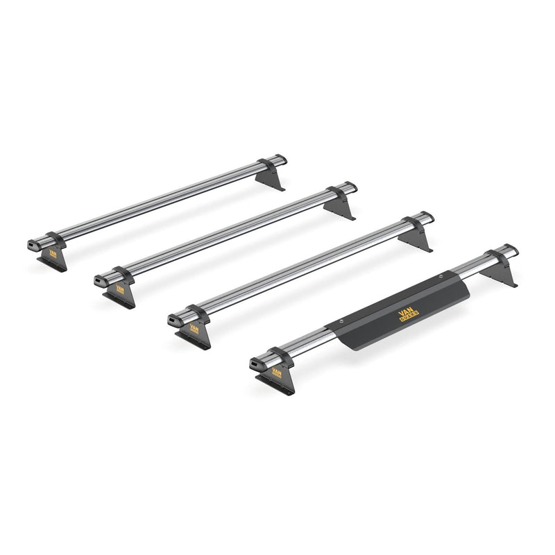 Fiat Talento (2016-2020) - 4 Van Guard Ultibar Trade Roof Bars + Roller