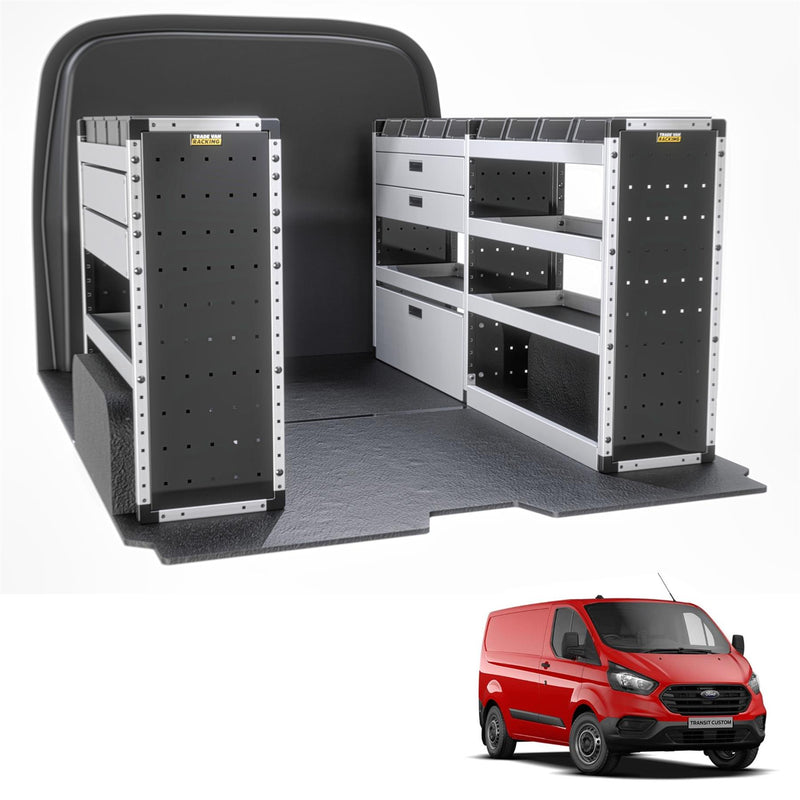 Ford Transit Custom Van Guard Racking - Driver + Passenger Side [Gold Pack]