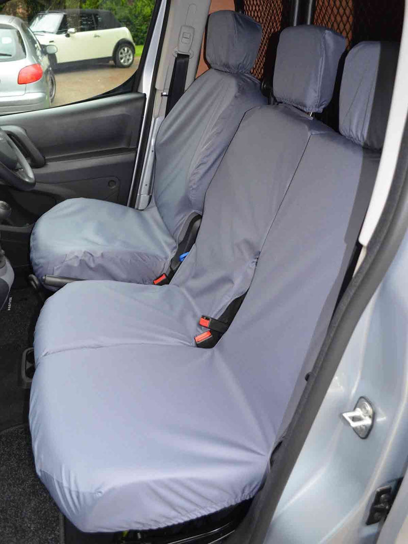 Citroen Berlingo (2018-) - Tailored Front Row Seat Covers in Grey (1+2)