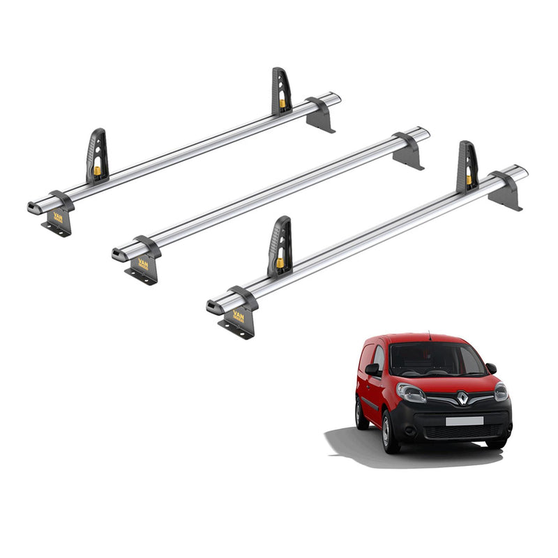 Renault Kangoo (2008-2021) - 3 Van Guard Ultibar Plus Roof Bars