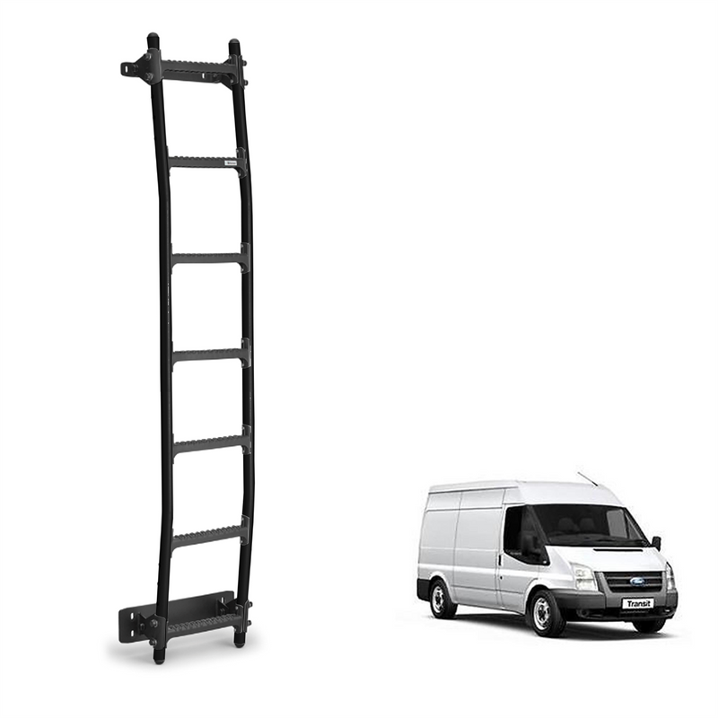 Ford Transit Rear Door Ladder for 2000-2014 (Medium Roof) Models - (BL7-LK26)