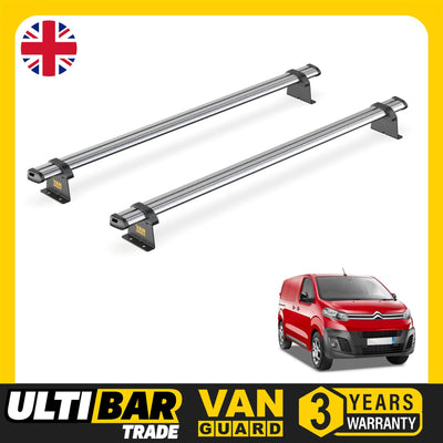 Peugeot Expert (2016-) - 2 Van Guard Ultibar Trade Roof Bars