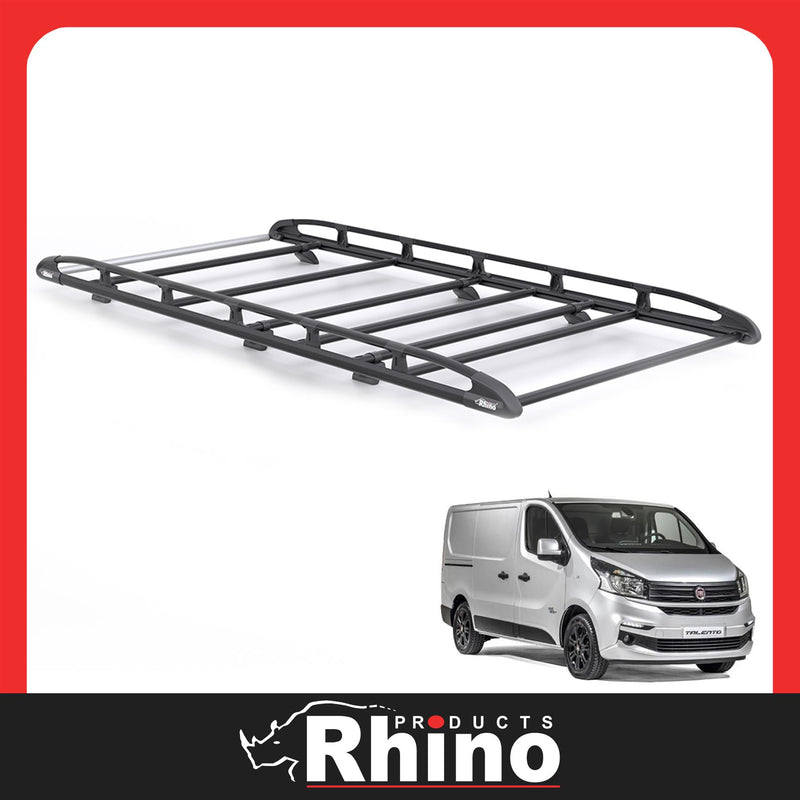 Fiat Talento (2016-2020) - Rhino KammRack Black Roof Rack