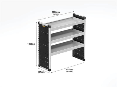 Peugeot Partner Van Guard Racking - Driver + Passenger Side [Bronze Pack]