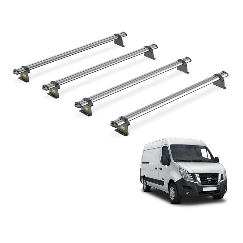 Nissan NV400 (2010-2021) - 4 Van Guard Ultibar Trade Roof Bars