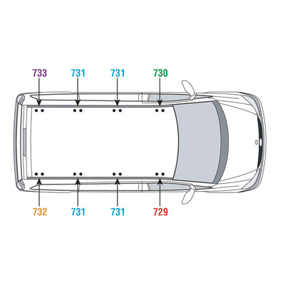 Mercedes Vito (2003-2014) - Van Guard Ulti Roof Rack
