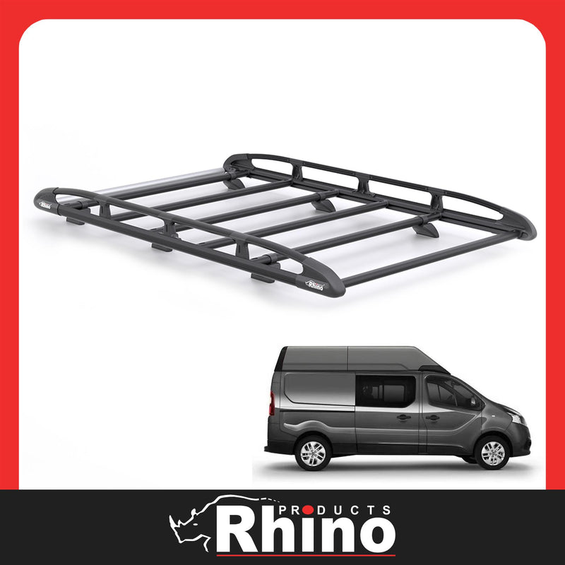 Vauxhall Vivaro (2014-2019) - Rhino KammRack Black Roof Rack