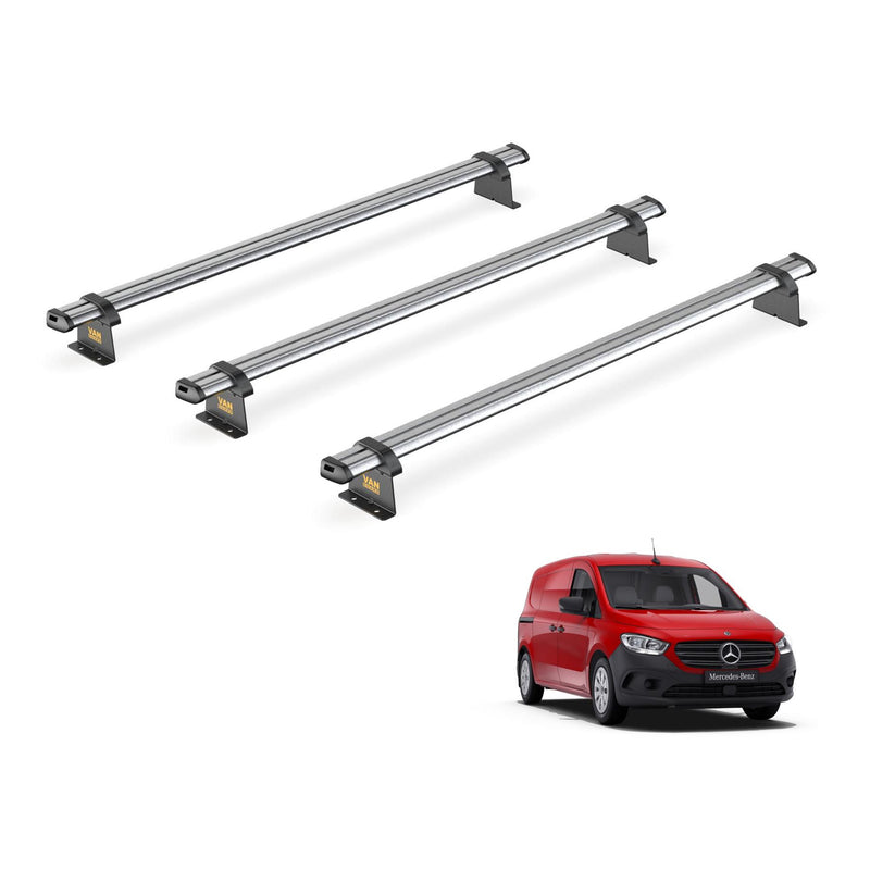 Van Guard Ulti Bar Trade 3 Bars Roof Rack For The Mercedes Citan 2022+