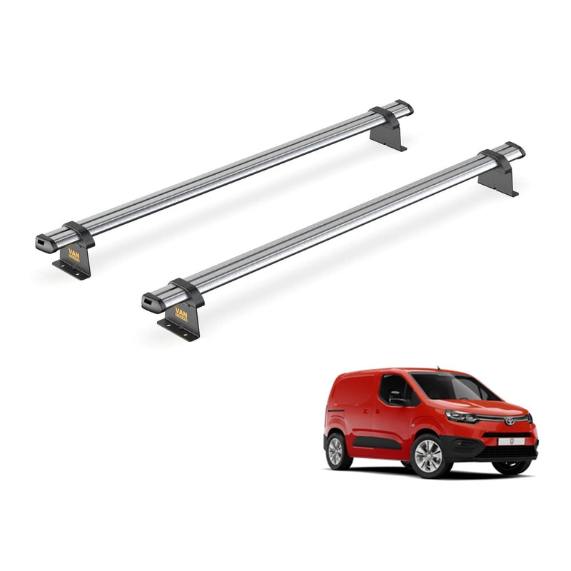 Van Guard Ulti Bar Trade 2 Bars Roof Rack For The Toyota Proace City 2020+