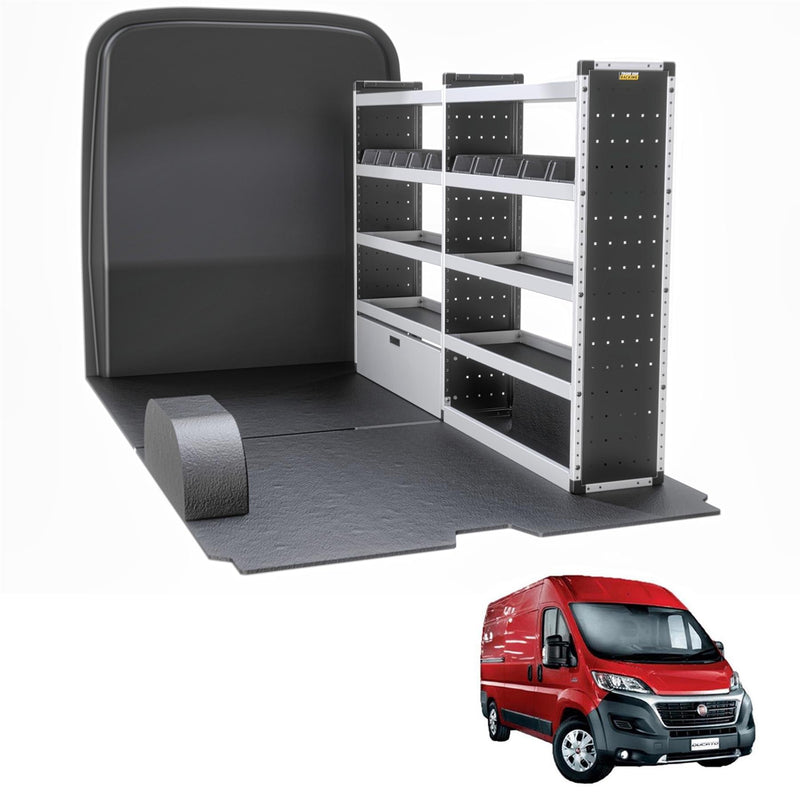 Fiat Ducato Van Guard Racking - Driver Side [Silver Pack]