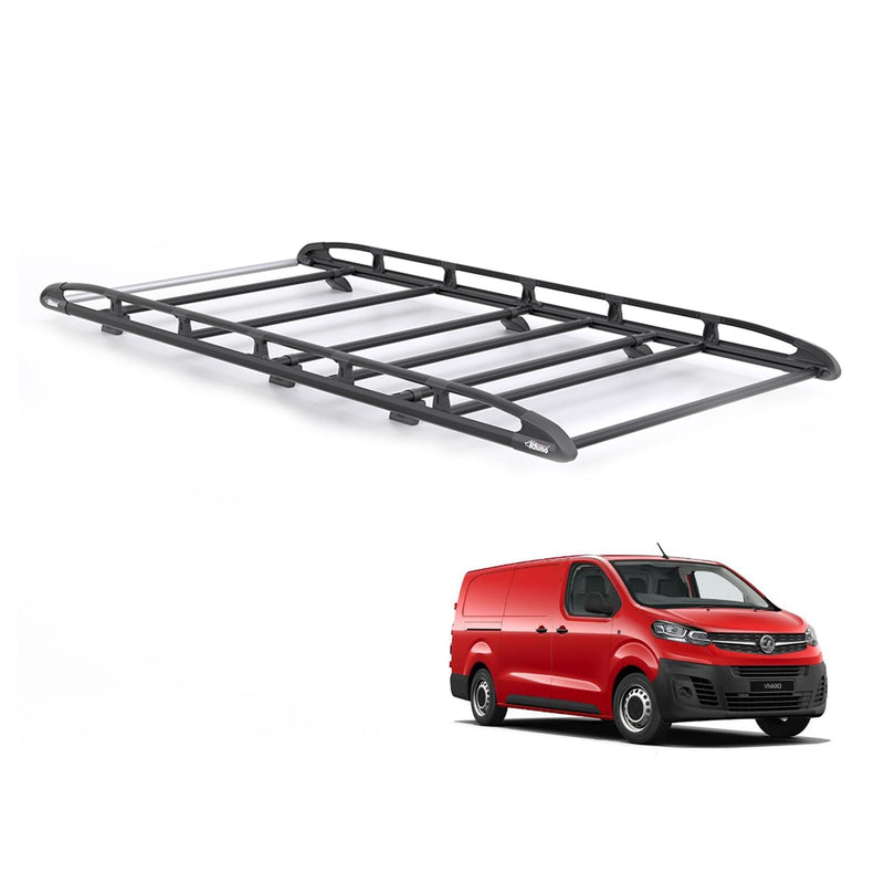 Vauxhall Vivaro (2019-) - Rhino KammRack Black Roof Rack
