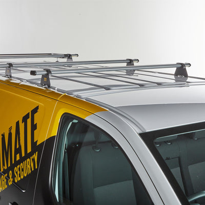 Fiat Scudo Roof Rack for 2022+ [L1 Wheelbase] 3 Bars & Roller - Van Guard Trade