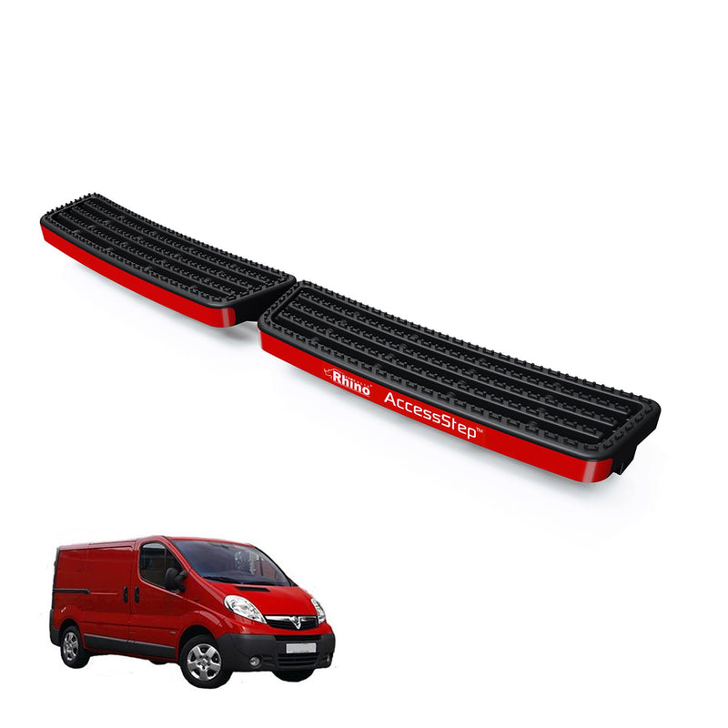 Vauxhall Vivaro Black Twin AccessStep - No Reverse Sensors