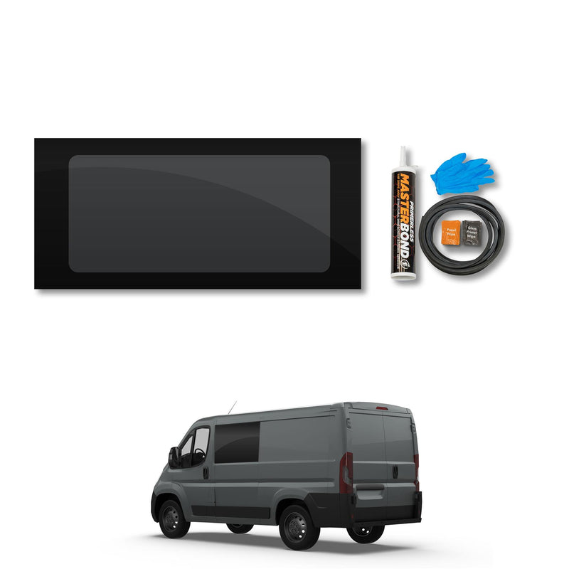 Toyota ProAce Max (2023-) Passenger Side Fixed Window Privacy Camper Glass with Fitting Kit