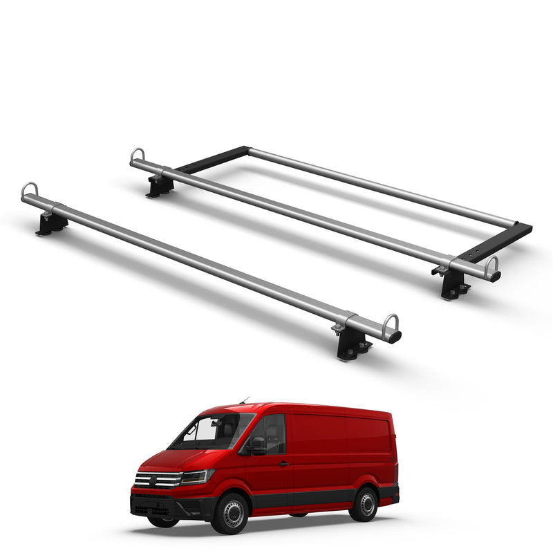 Mercedes  Vito Roof Rack for 2003+ Vans 4x Heavy-Duty Steel Roof Bars