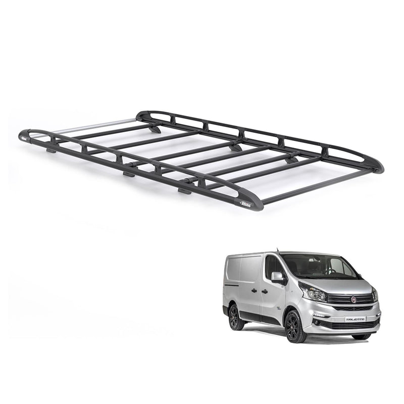 Fiat Talento (2016-2021) - Rhino KammRack Black Roof Rack
