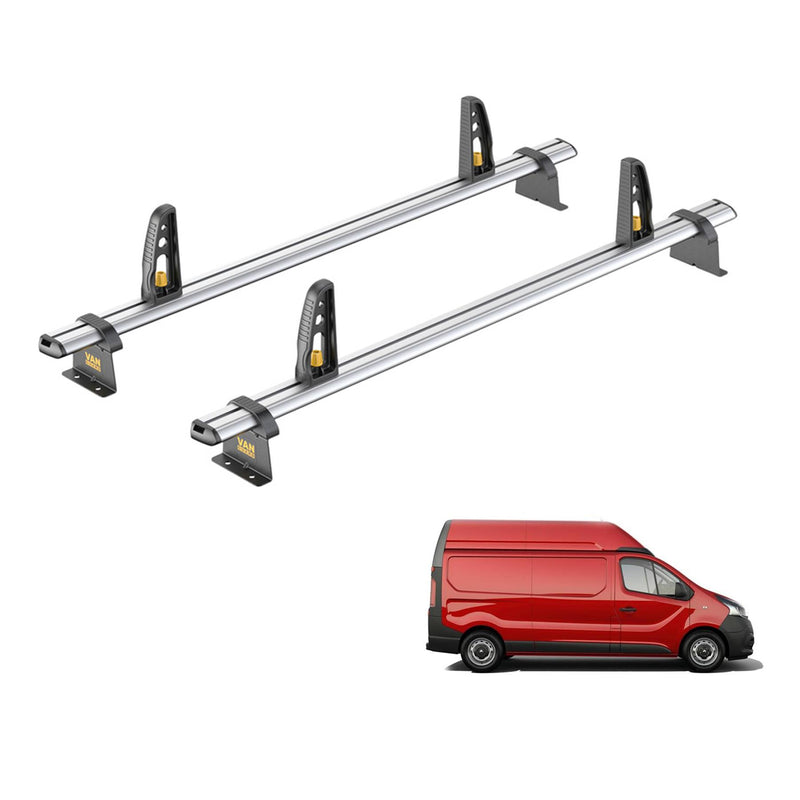Van Guard Ulti Bar+ 2 Bars Roof Rack For The Nissan Primastar 2022+