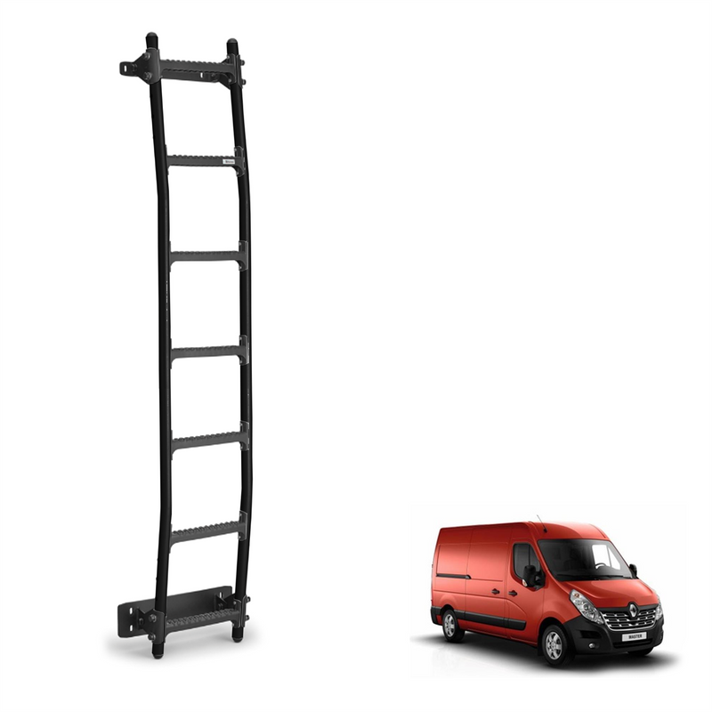 Renault Master Rear Door Ladder for 2010+ (H2 Roof) Models - (BL7-LK32)