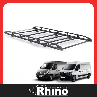 Renault Master (2010-2024) - Rhino KammRack Black Roof Rack
