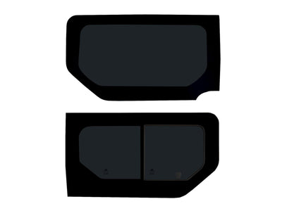 Vauxhall Vivaro 2002-2014 - Lh Side Fixed + Right Hand Side Open Tint Fitting Kit