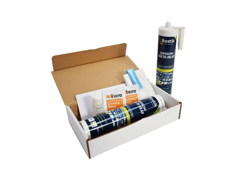 Toyota Proace (2016-) - Left Fixed Right Opening Dark Tint Windows & Fitting Kit