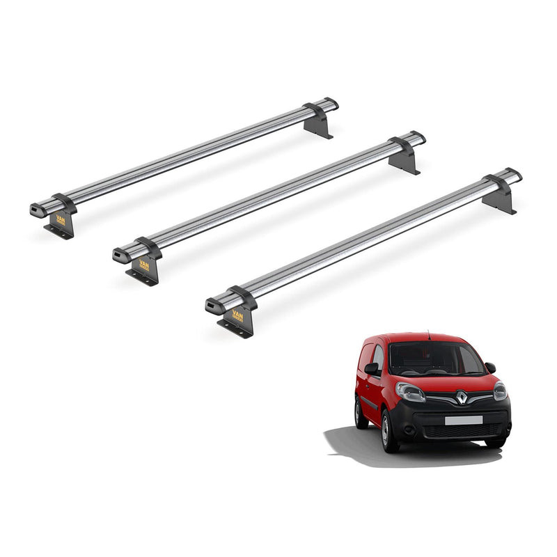Renault Kangoo (2008-2021) - 3 Van Guard Ultibar Trade Roof Bars